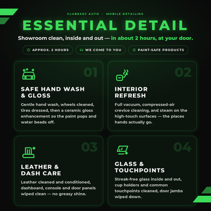 Essential Detail - Mobile Service