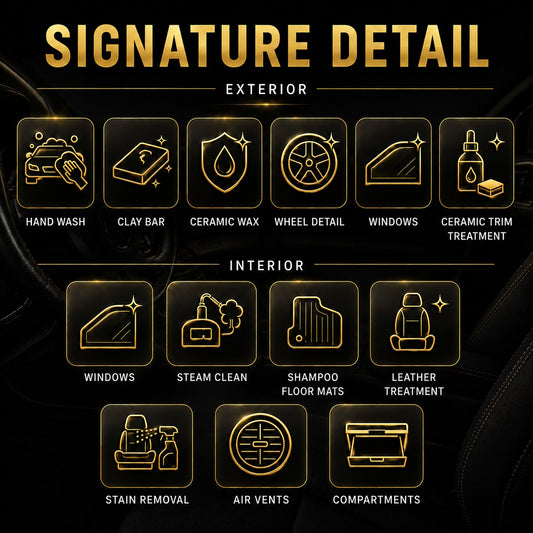 Signature Detail - Mobile Detailing Service - AP