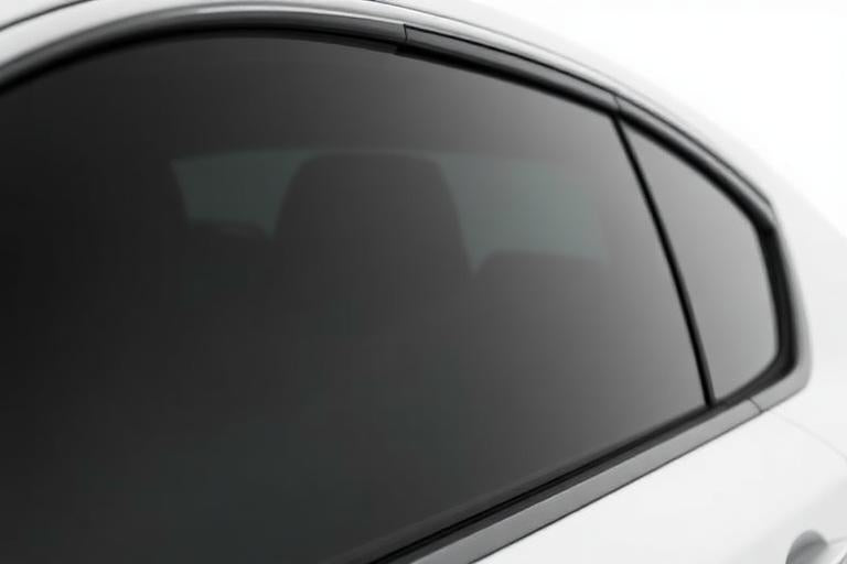 Medium 35% VLT window tint darkness level providing balanced cabin privacy and visibility.